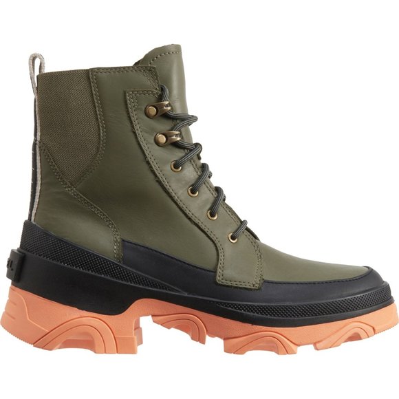 FP Movement x SOREL Brex Lace Boots Womens Size 7-12 Olive Green Statement Wear - Picture 2 of 13